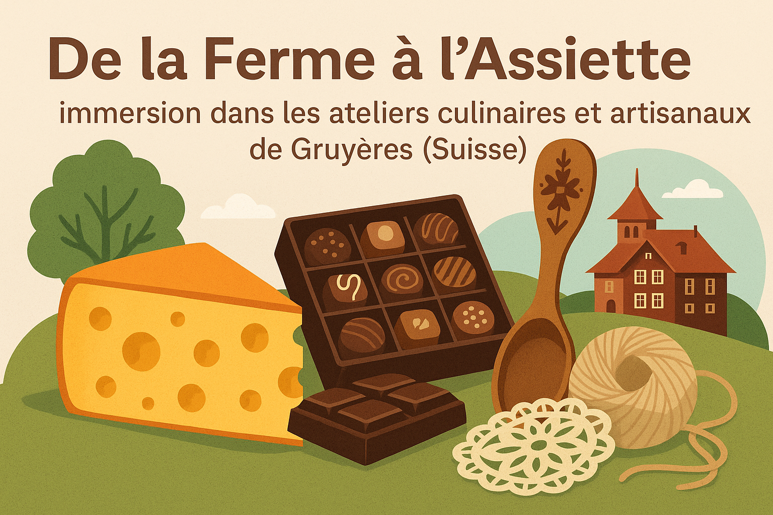 De la Ferme à l’Assiette : immersion dans les ateliers culinaires et artisanaux de Gruyères (Suisse)